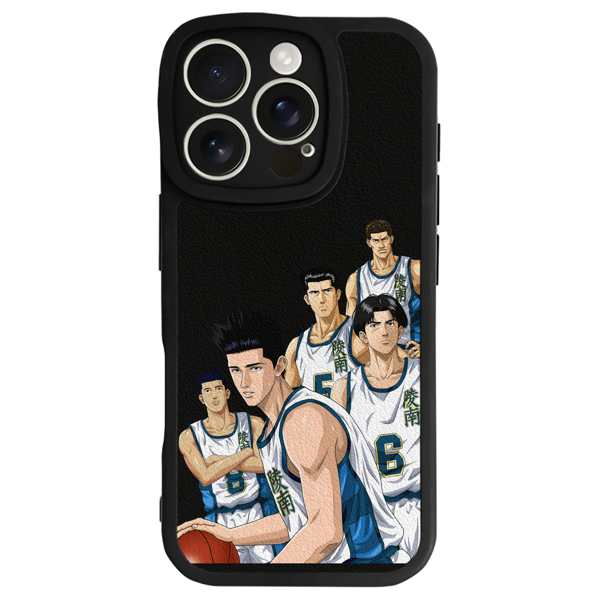（画像用） SLAM DUNK／スラムダンク 【iPhone 16シリーズ対応】シリコンスマホケース（レザー調） 材質：シリコン